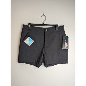 Hi-Tec Women's Mona Stretch Weekend Shorts Size M Black‎ Hiking Comfort Water 4"